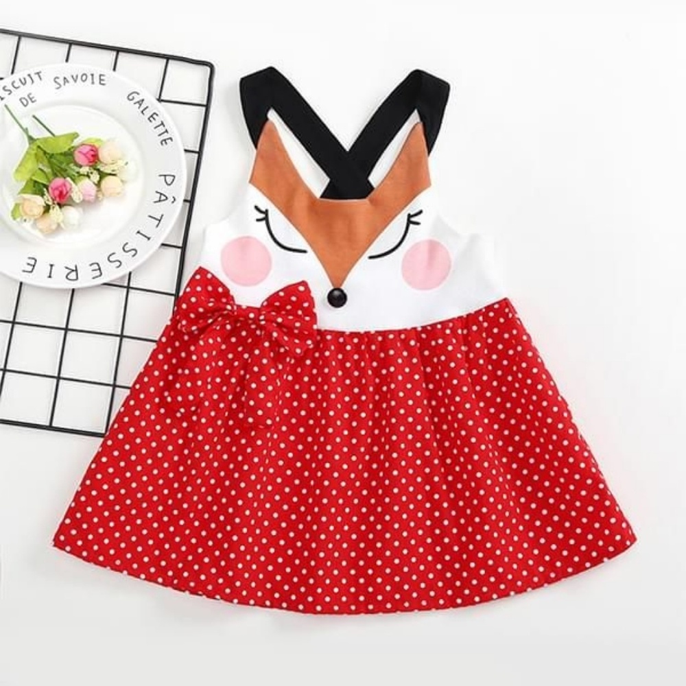 Fox PANELED DRESS
